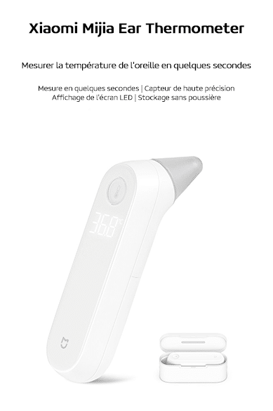 Xiaomi Mijia Ear Thermometer - Univers Xiaomi