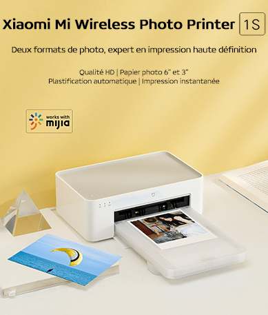 Xiaomi Mi Wireless Photo Printer 1S - Univers Xiaomi