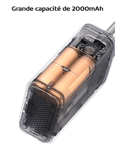 Etui de Protection pour Xiaomi Air Pump 2, Sac de Rangement pour gonfleur  de pneus compresseur d'air Portable Boîte EVA pour Pompe à air et  Accessoires (avec Fermeture à glissière) : 
