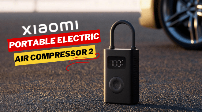 Xiaomi Portable Electric Air Compressor 2 : une solution polyvalente qui ne manque pas d’air