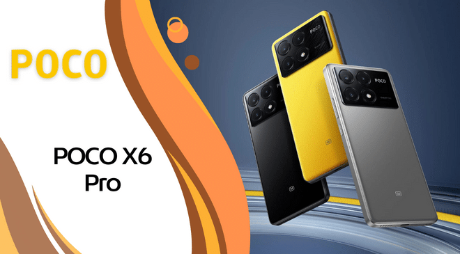 Smartphone Xiaomi Poco X6 Pro 5G 8GB RAM 256GB ROM Gris